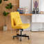 Chaise de bureau Linen Criss Cross