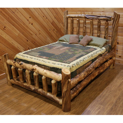 Duha Solid Wood Slat Bed