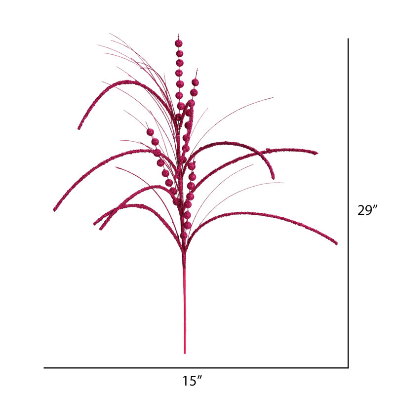 Vaporisateur de Noël 29 po Vickerman, Rouge