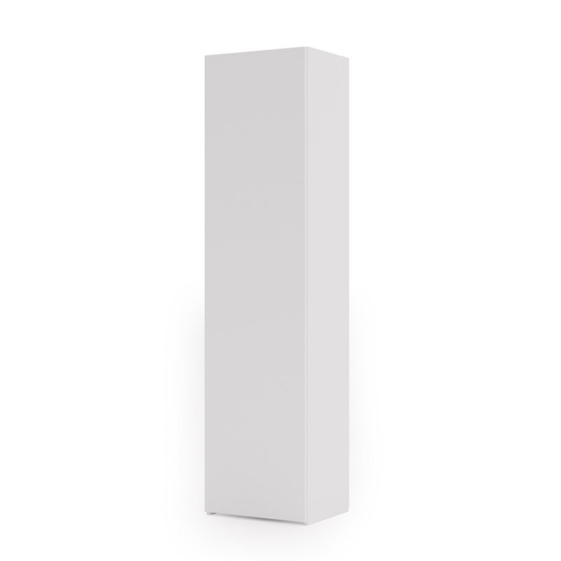 160cm H x 40cm W Library Bookcase, White