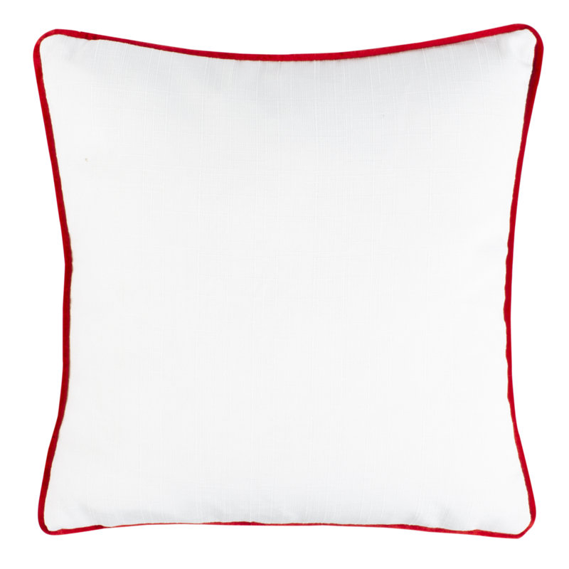 Neve Embroidered Reversible Throw Pillow