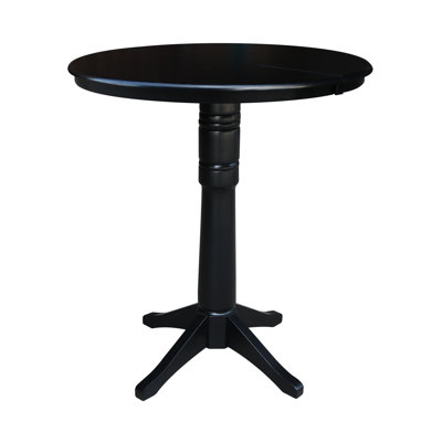 Ileia Extendable Solid Wood Dining Table