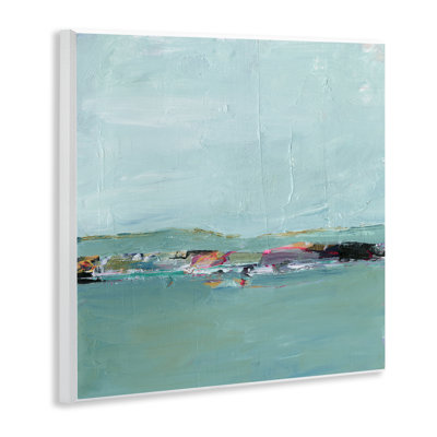 Distant Ocean View Wall Plaque Art by Ethan Harper
