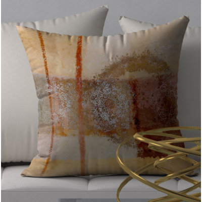 Sizzling Spectacular Square Pillow Cover & Insert