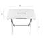 Table personnelle pliante en bambou massif-117969607