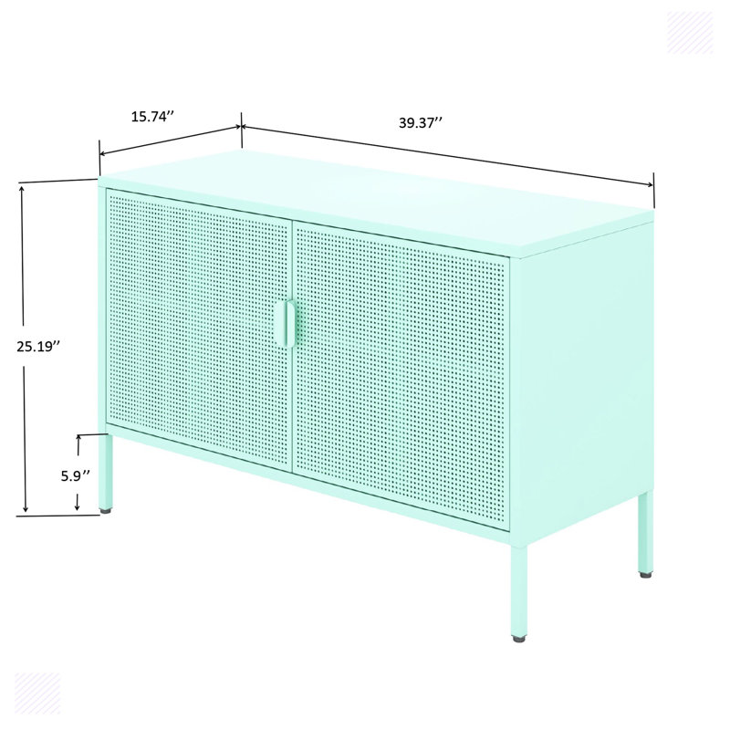 Buffet de 39,63 po Kenjuan, Menthe