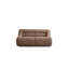 Canapé à 2 places en mousse viscoélastique revêtue de chenille Boneless-265633428