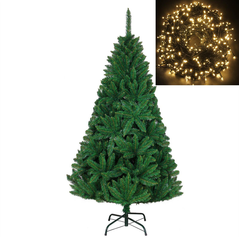 Lighted Artificial Christmas Tree, 4 ft.