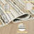 Modern Minimalist Striped Area Rug in Brown/Cream/Gray for Living Room, Hallway, Entryway Rugs-319394719