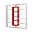 135.7cm H x 125cm W Library Bookcase-25305478