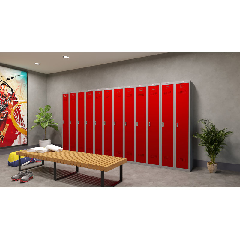Metal 1 - Tier 30cm with Electronic, Red