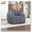 Comfy Corduroy Large Bean Bag Chairs with Armrests-1813164839