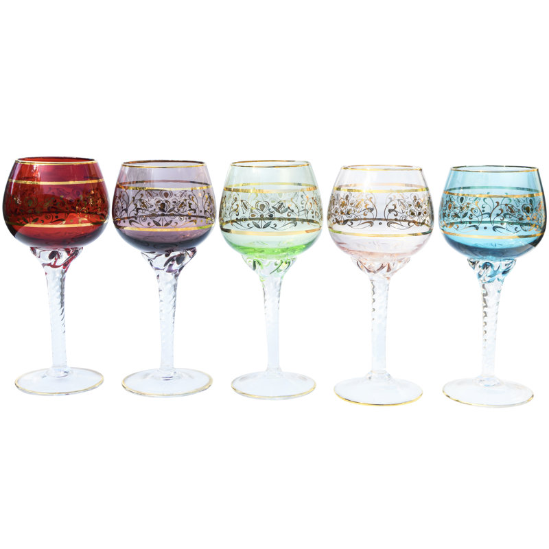 12oz. Crystal White Wine Glass Set