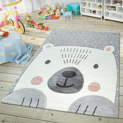 Tapis gris Bardfield