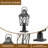 Outdoor Lamp Post Light, 2-Pack 21.3In Lanterns With Pier Mount Base, Black Finish, Ideal For Yard, Garden Or Entry