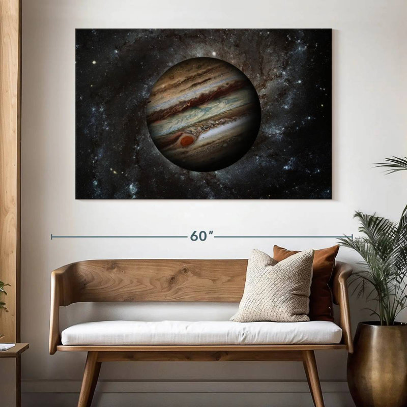 Oberle Planet Jupiter, 34" H x 51" W
