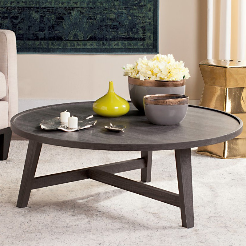 Table basse à 3 pieds, Gris