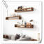 Tablette flottante en bois de pin 2 pièces Graviel-340947357-340947356