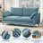 79'' Wide Modern Upholstered Deep Seat Sofa-372272065