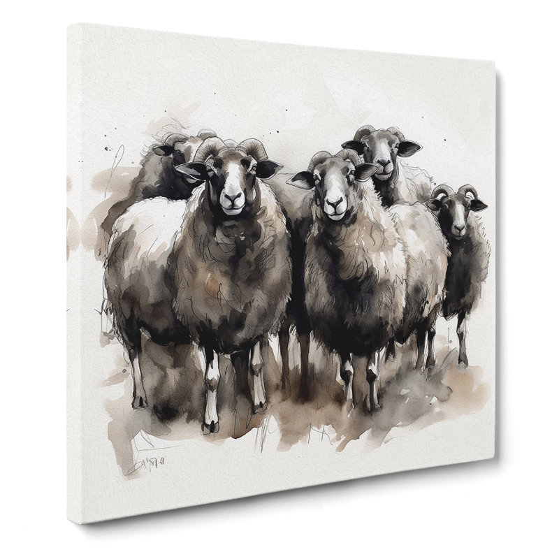 Modern Wall Art - Wrapped Canvas