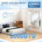 5,000 BTU Small Air Conditioner Window Unit Cool Up to 150 Sq.ft, Window AC Unit with Cool and Fan Mode, Intuitive Mechanical Controls, Quiet Operation, Adjustable Window Fit, White