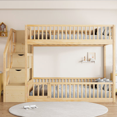 Bunk Bed With Storage Stairs