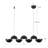 Void 41-in Pearl White dimmable LED Linear Pendant-124959254