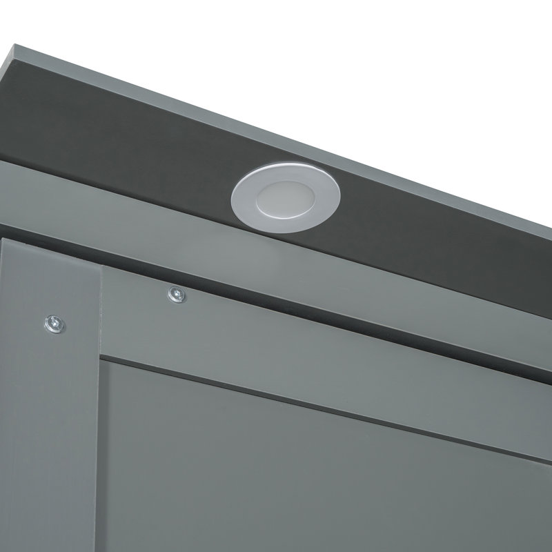 Murphy Bed Wall Bed with Sofa, Gray