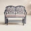 Banc coulissant avec coussins Saratoga