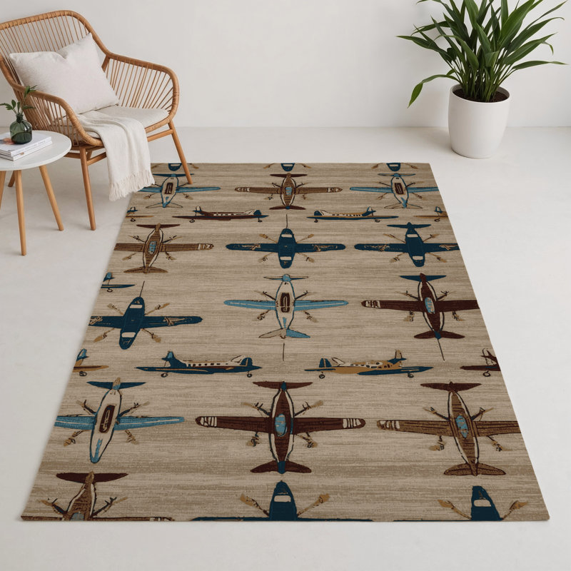 Tapis intérieur et extérieur gris Transport, Rectangulaire 3 pi x 5 pi