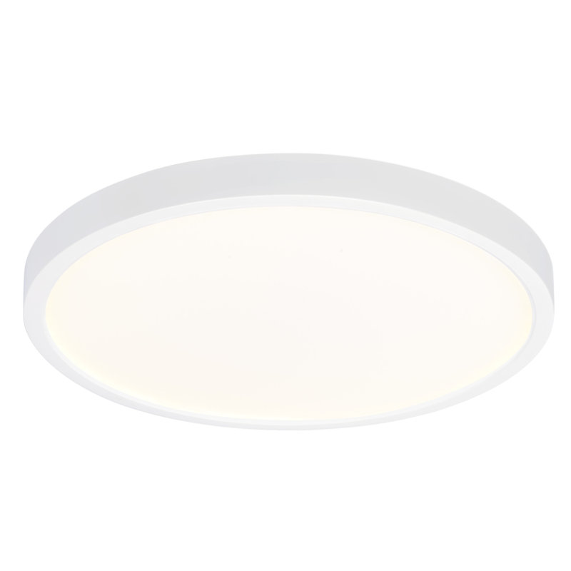 Traverse Lotus 12" Ultra Slim Remodel or New Construction LED Canless Recessed Lighting Kit, 12"