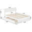 Lit plateforme en bois massif avec lit gigogne assorti Ause-1450992448-1450992450