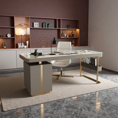 Durable Sintered Stone Desk