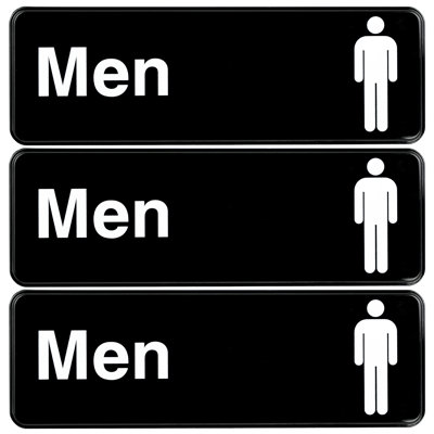 Panneau pour hommes