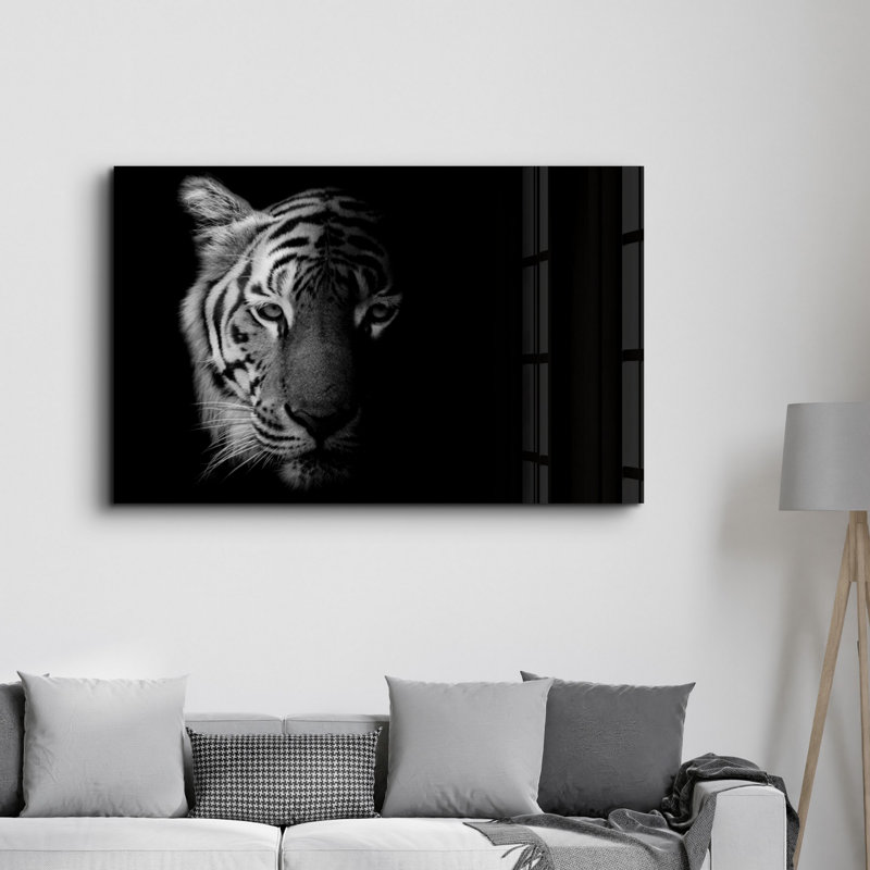 Lekeya Elegant Tempered Glass Wall Art Painting, 13.8 x 21.7 inches | 100% Tempered Glass, Thickness: 0.16 inches | UV Printed for Vibrant Colors | Perfect for Home Decor, Living Room, & Office Spaces