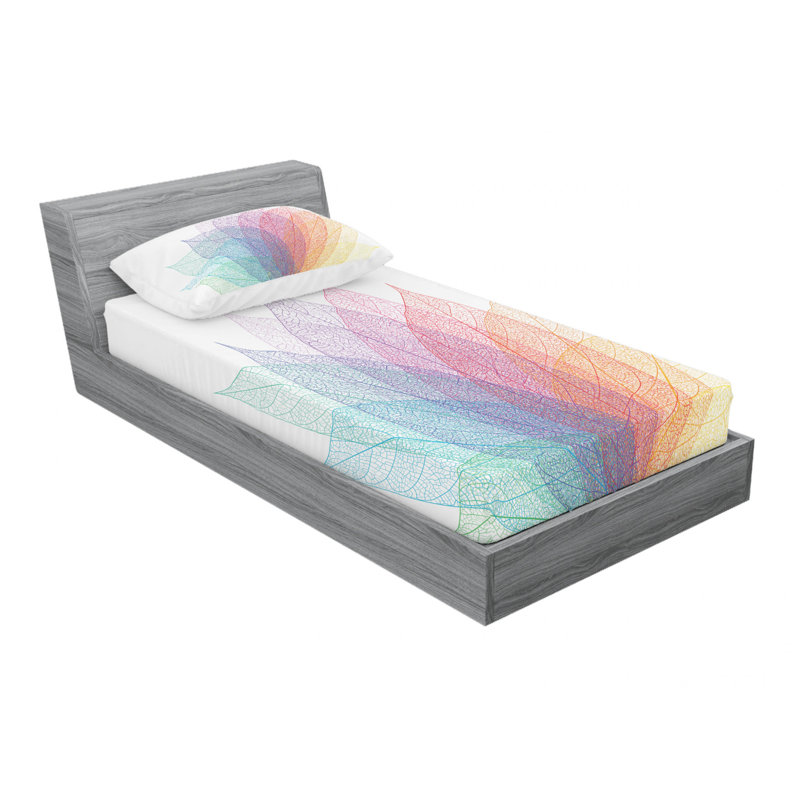 Microfiber Sheet Set, Twin XL Sheet Set with Fitted Sheet