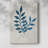 Monochrome Foliage I -Gallery Wrapped Cavas-1707373495