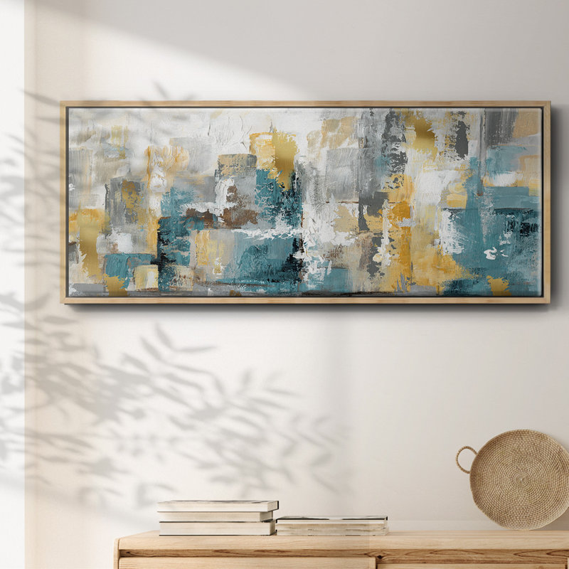 City Views I - toile encadrée, H 12 po x l 30 po