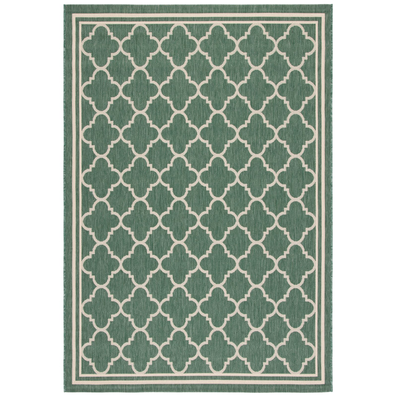 Courtyard Performance Geometric Indoor/Outdoor Area Rug, Rectangle 2'7" x 5'