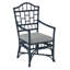 Chippendale Upholstered Arm Chair-1252848210-1252848225