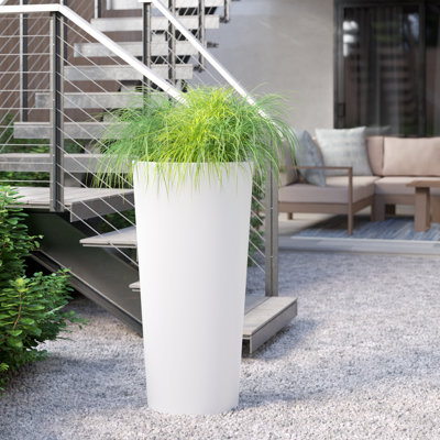 Jardinière cylindrique haute et ronde Sonoma