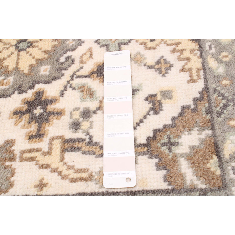 Tapis de couloir unique en laine noué à la main de style nouvel âge 2 pi 6 po x 11 pi 10 po Westrick