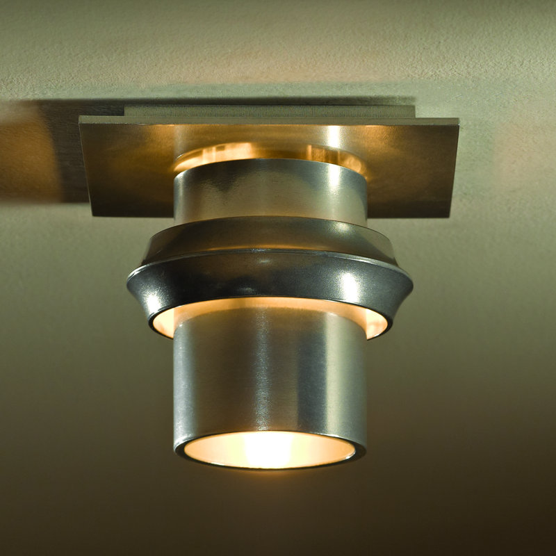 Twilight 1 - Light 6" Flush Mount, Sterling