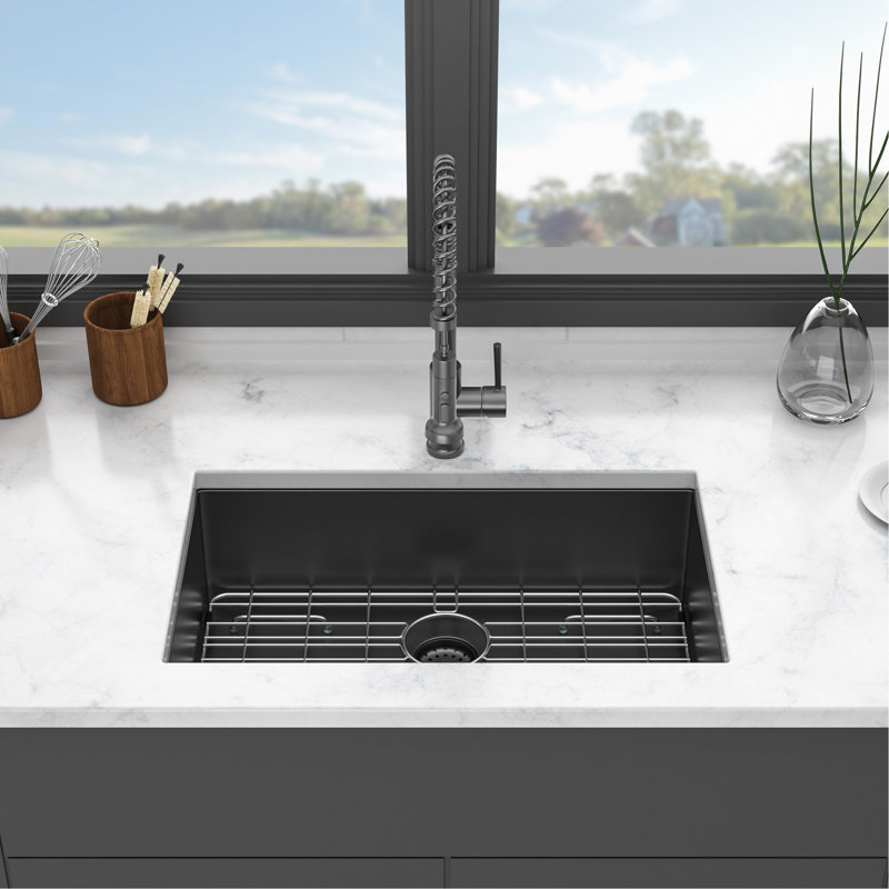 Durable And Stylish Undermount Kitchen Sink For A Modern Kitchen Setup