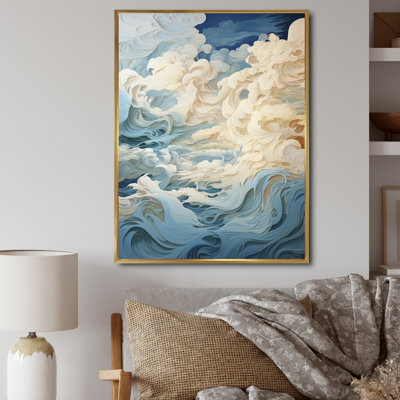 «Iselis Clouds Whispers of Clouds III», reproduction sur toile