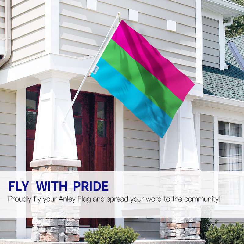 Drapeau de maison en polyester 36 po x 60 po Alwin