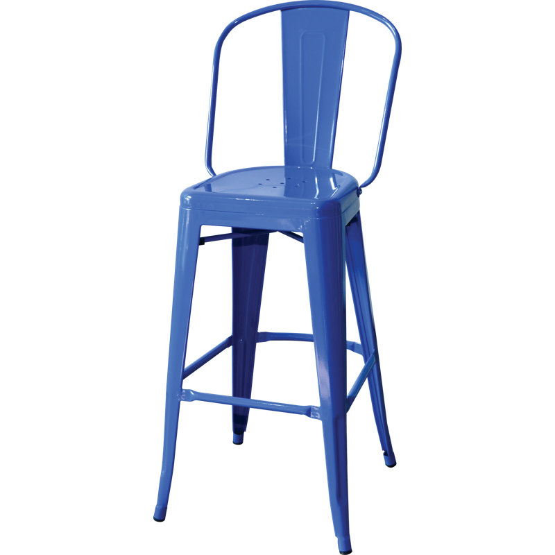 Tabouret 30,25 ", Bleu