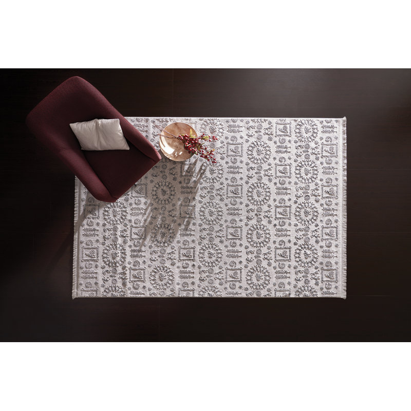 Ornella Area Rug, Gray