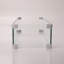 Pare-vent en verre transparent pour foyer d'extérieur rectangulaire, 5,46 H, verre de garde Lb, l x P