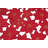 Festive Poinsettia Embroidered Cutwork Holiday Table Runner-24094273